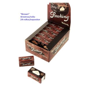 Expositor Papel Smoking Rolls Brown 24