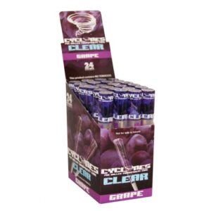 Display c/ 24 Unidades Cyclones Clear- Grape