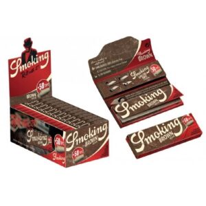 Expositor Papel Smoking 1.1/4 Brown Medio + Filtros 24
