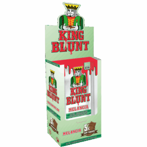 Display com 25 Blisters KING BLUNT - MELANCIA