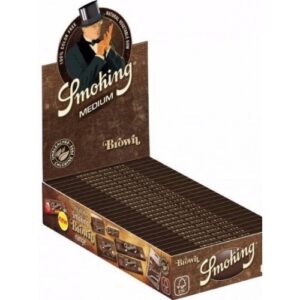 Expositor Papel Smoking 1.1/4 Brown Medio 25
